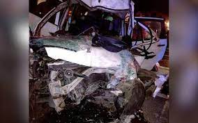 Photo of मुंबई-पुणे एक्सप्रेस वे पर बड़ा हादसा, कार की टक्कर से पांच की मौत, तीन घायल
